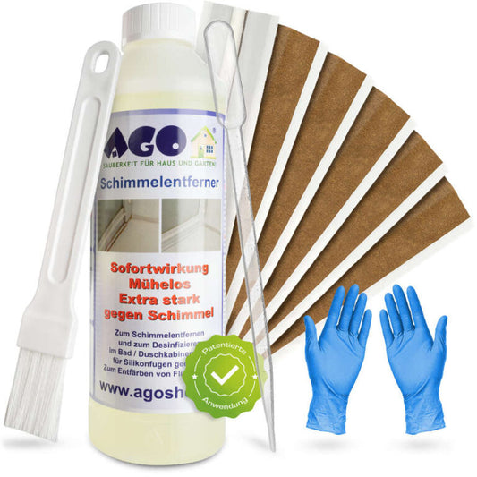 AGO Schimmelentferner Set - Starter 9 Teile