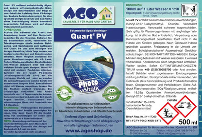 AGO Quart PV-Reiniger