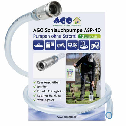 AGO Schlauchpumpe - Abpumpen und Umfüllen ohne Strom