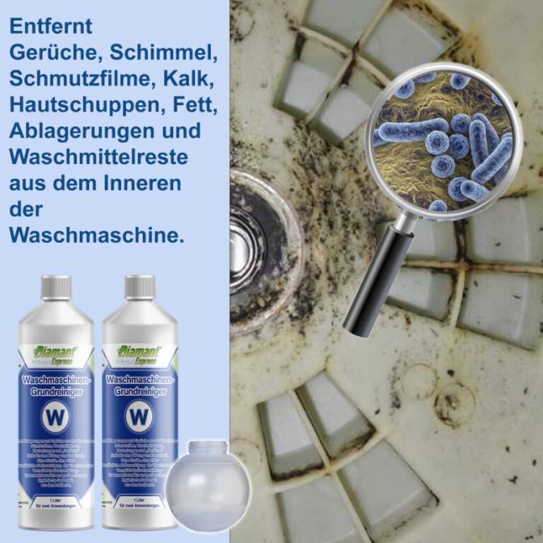 Diamant Express Waschmaschinen-Reiniger 2 x 1 Liter