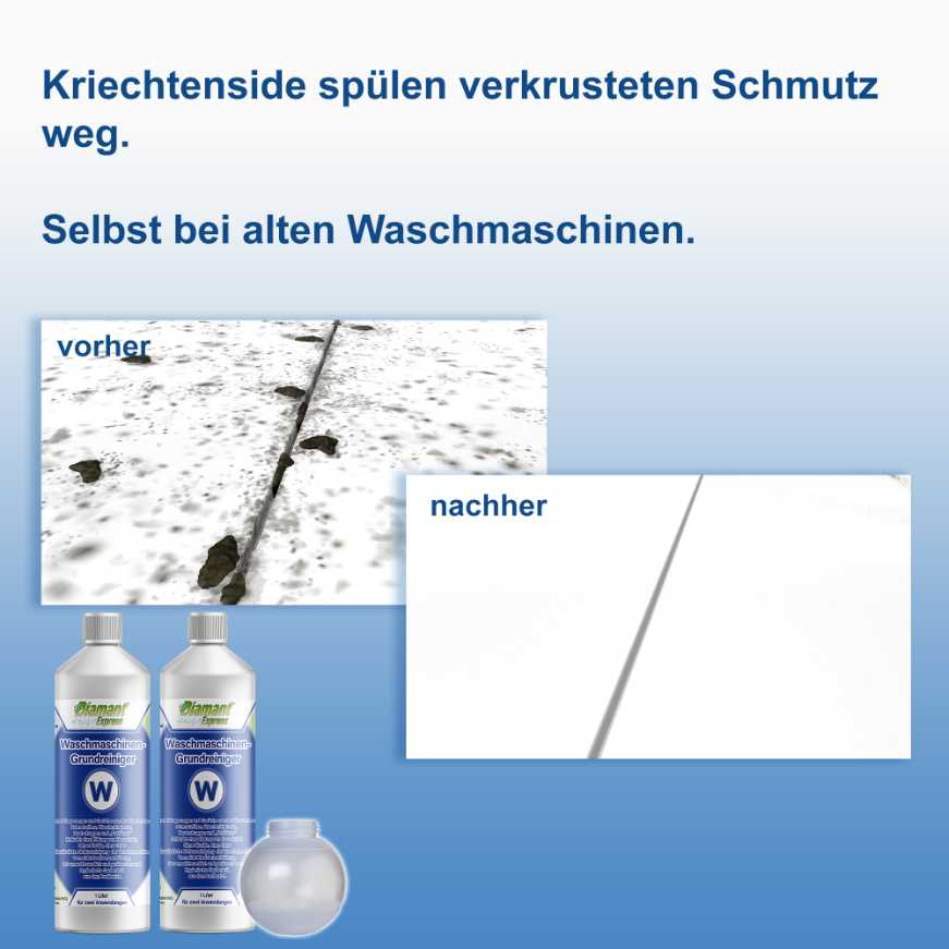 Diamant Express Waschmaschinen-Reiniger 2 x 1 Liter